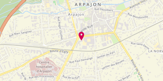Plan de Caisse d'Epargne Arpajon, 113 Grande Rue, 91290 Arpajon