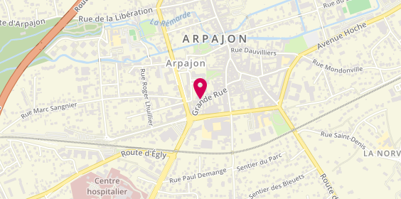 Plan de MAAF Assurances ARPAJON, 124 Grande Rue, 91290 Arpajon