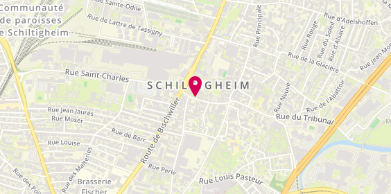Plan de MMA, 24 Rue de la Mairie, 67300 Schiltigheim