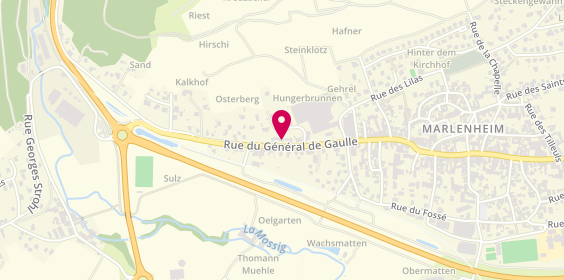 Plan de AXA, 110 Rue du Général de Gaulle, 67520 Marlenheim