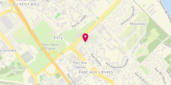 Plan de Mgen Section Departementale 91, 1 Rue Pasteur, 91000 Évry-Courcouronnes