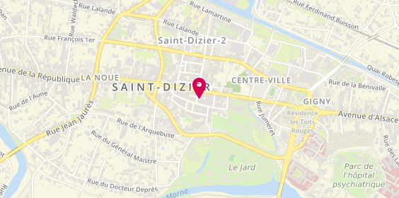 Plan de Allianz Assurance ST DIZIER NOTRE DAME - LETENRE & TAPRAY, 2 Rue Emile Giros, 52100 Saint-Dizier
