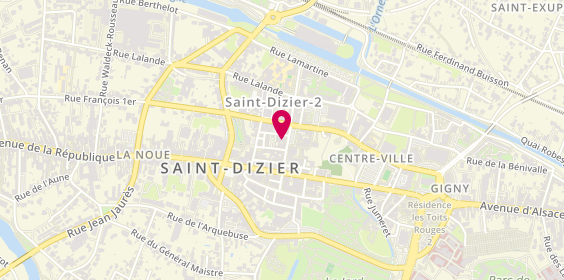 Plan de Agence Groupama Saint Dizier, 19 Rue Emile Giros, 52100 Saint-Dizier