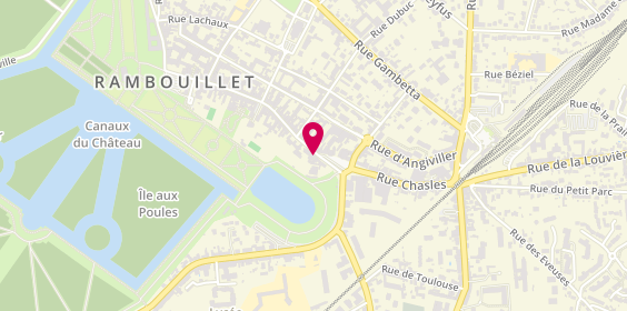 Plan de Caisse d'Epargne Rambouillet Centre, 88 Rue du Général de Gaulle, 78120 Rambouillet