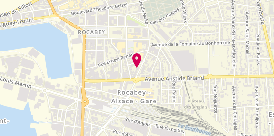 Plan de AXA Assurance et Banque TREBULLE Arnaud, 46 avenue de Moka, 35400 Saint-Malo