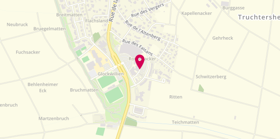 Plan de Groupama, 4 Rue de la Galerie, 67370 Truchtersheim