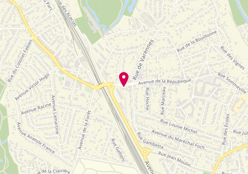 Plan de Ncolas Chaibi, 49 avenue de la République, 77380 Combs-la-Ville