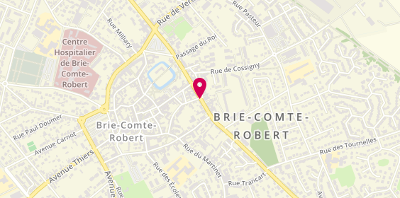 Plan de Mma, 142 Rue du General Leclerc, 77170 Brie-Comte-Robert