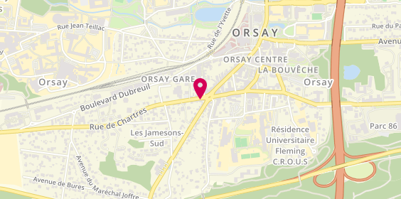 Plan de MAAF Assurances ORSAY, 1 Rue de Chartres, 91400 Orsay
