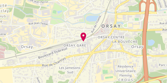 Plan de MGEN Mutuelle Générale de l'Education Nationale, 33 Dubreuil, 91400 Orsay