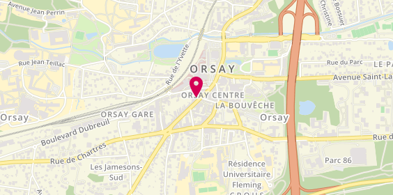Plan de Caisse d'Epargne Orsay, 6 Bis Rue Archangé, 91400 Orsay