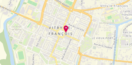 Plan de Groupama, 40 place d'Armes, 51300 Vitry-le-François