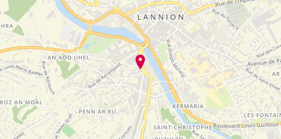 Plan de Matmut, 20 avenue du Général de Gaulle, 22300 Lannion