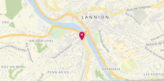 Plan de GMF Assurances LANNION, 8 avenue du Général de Gaulle, 22300 Lannion
