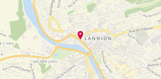 Plan de Allianz Assurance, 12 Quai d'Aiguillon, 22300 Lannion