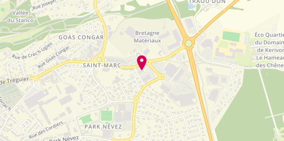 Plan de Agence Axa, 34 Rue Saint-Marc, 22300 Lannion
