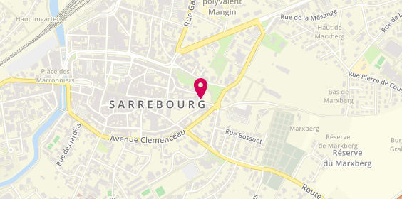 Plan de AXA, 19 Rue du Président Robert Schumann, 57400 Sarrebourg