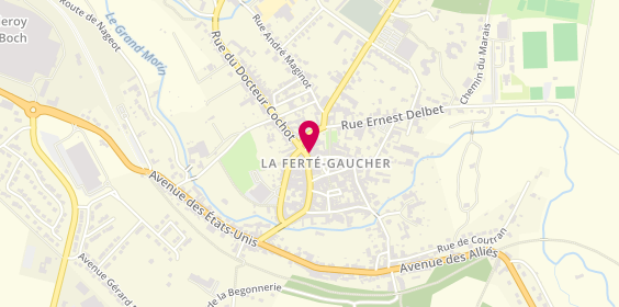 Plan de Allianz Assurance LA FERTE GAUCHER - Christophe GILET, 14 Rue de Verdun, 77320 La Ferté-Gaucher