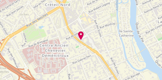 Plan de Matmut Assurances, 51-59 avenue Pierre Brossolette, 94000 Créteil