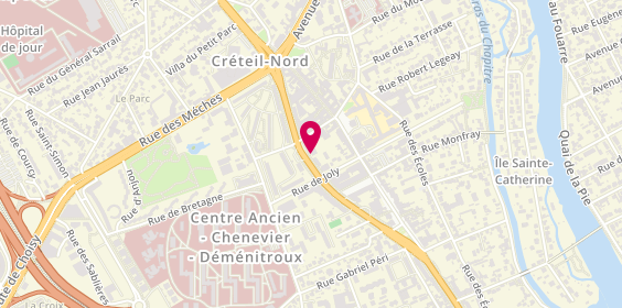 Plan de Groupama, 39 Avenue Pierre Brossolette, 94000 Créteil