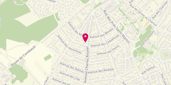 Plan de AXA Assurance et Banque Rubiano, Georgel, 36 avenue Charles Rouxel, 77340 Pontault-Combault