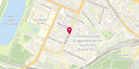 Plan de MMA Assurances VERSAILLES SAINT LOUIS, 71 Rue Royale, 78000 Versailles