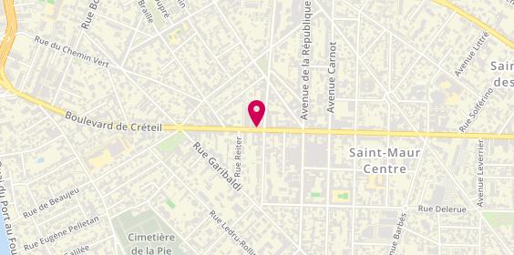 Plan de Allianz, 77 Boulevard de Créteil, 94100 Saint-Maur-des-Fossés