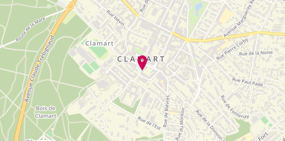 Plan de MAAF Assurances CLAMART, 5 Rue de l'Église, 92140 Clamart