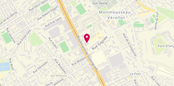 Plan de GMF Assurances IVRY SUR SEINE, 126 Boulevard de Stalingrad, 94853 Ivry-sur-Seine