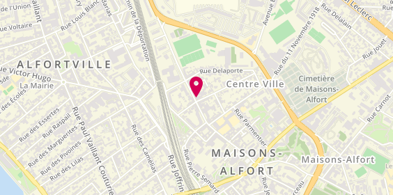 Plan de Allianz, 41 avenue du Général de Gaulle, 94700 Maisons-Alfort