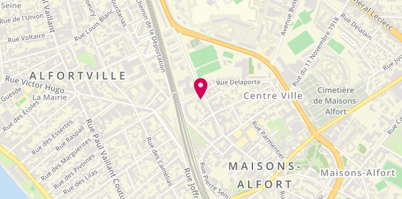 Plan de MFA - Maisons-Alfort, 82 avenue du Général de Gaulle, 94700 Maisons-Alfort
