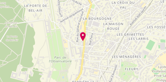 Plan de AXA Assurance et Banque Ludovic BARBIER, 28 Bis Rue de la République, 92190 Meudon