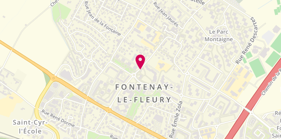 Plan de Caisse d'Epargne Fontenay-le-Fleury, 2-4 Rue Louis Pasteur, 78330 Fontenay-le-Fleury