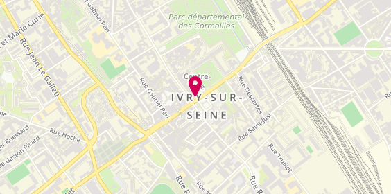 Plan de MAAF Assurances IVRY SUR SEINE, 76 avenue Georges Gosnat, 94200 Ivry-sur-Seine