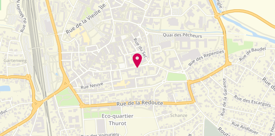 Plan de GMF Assurances HAGUENAU, 26 Rue du Maréchal Foch, 67500 Haguenau