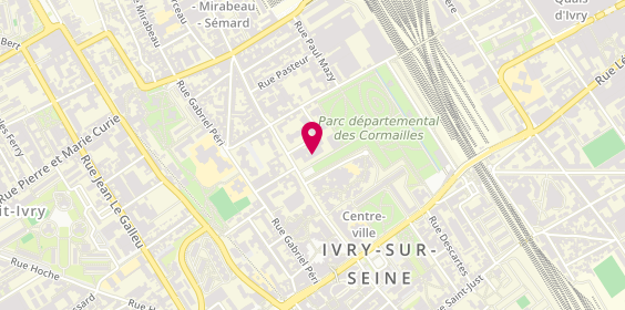 Plan de Smirsep, 69 avenue Danielle Casanova, 94200 Ivry-sur-Seine