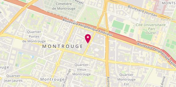 Plan de Allianz, 42 Bis avenue Henri Ginoux, 92120 Montrouge