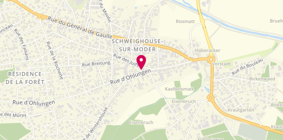 Plan de Caisse d'Epargne, 2 Rue du Maire Wendling, 67590 Schweighouse-sur-Moder