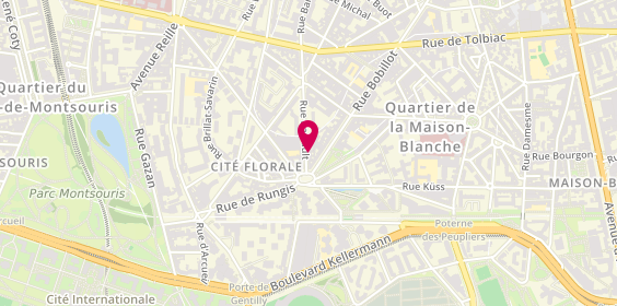 Plan de Gan Assurances Nord Sud Assurances, 91 Rue Barrault, 75013 Paris