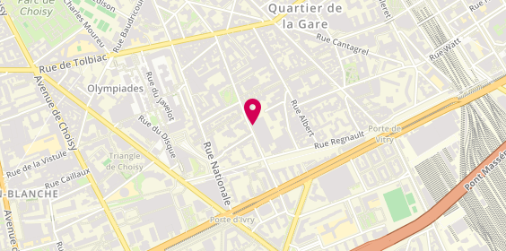 Plan de Harmonie Mutuelle, 30 Rue Château des Rentiers, 75013 Paris