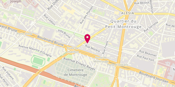Plan de Jean-Pierre CAPEL - Protection financière des personnes, 24 Rue Morère, 75014 Paris