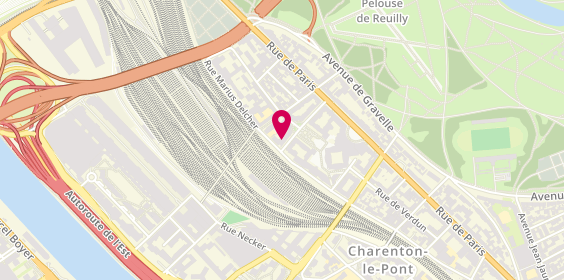 Plan de MMA, 18 avenue Winston Churchill, 94220 Charenton-le-Pont
