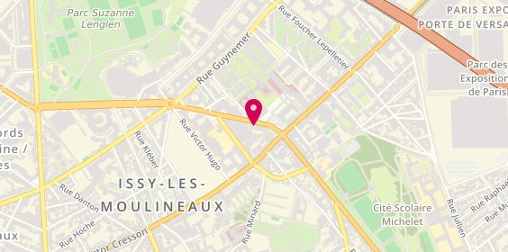 Plan de Matmut, 34 Boulevard Gambetta, 92130 Issy-les-Moulineaux