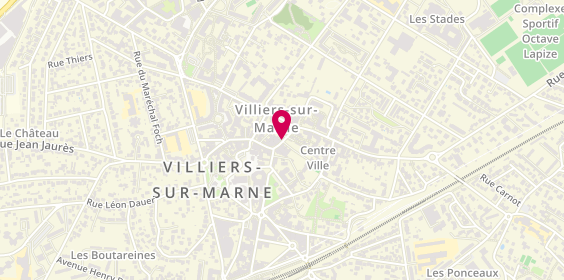 Plan de Allianz Assurance VILLIERS SUR MARNE - Oussama SEGHIR, 89 Rue du Général de Gaulle, 94350 Villiers-sur-Marne