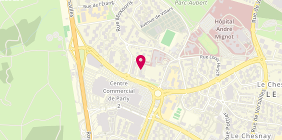 Plan de MAPA Assurances Versailles, 6 avenue Charles de Gaulle Hall A, 78150 Le Chesnay-Rocquencourt