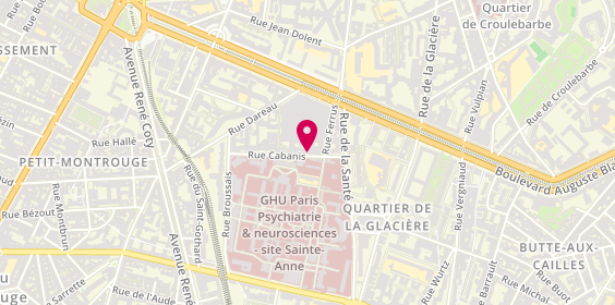 Plan de Mutuelle d'Argenson et SMFEP, 7 villa de Lourcine, 75014 Paris
