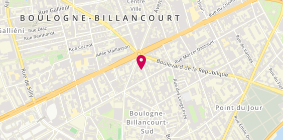Plan de Groupama, 204 Boulevard Jean Jaurès, 92100 Boulogne-Billancourt