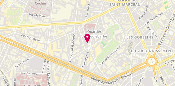 Plan de MAIF, 20 Rue Corvisart, 75013 Paris