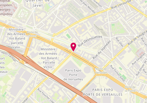 Plan de Unéo, Mutuelle militaire de Paris, 27 Boulevard Victor, 75015 Paris