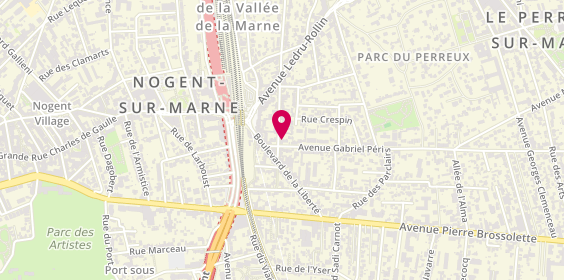 Plan de Allianz, 3 avenue Gabriel Péri, 94170 Le Perreux-sur-Marne